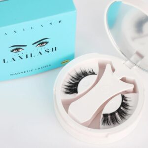 wispy volume magnetic lashes long PBT Laxilash